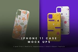 iPhone 11 Case Mock-Ups