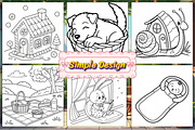 Bold and Easy Comfy Days, an Animal Illustration by Ink Gallery (Thumbnail 2 of 4)