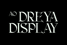 AO Dreya - Stylish Serif Font