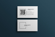 Simple Minimal Business Card, a Business Card Template by Saman Osama (Thumbnail 4 of 5)