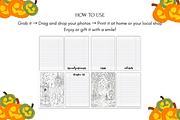 Mini Coloring Book Canva Template, a Print Template by Print Haven Mochi Vintage (Thumbnail 3 of 8)
