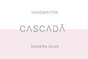 Cascada - modern sans serif font, a Sans Serif Font by Sk designs (Thumbnail 1 of 9)