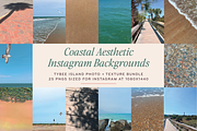 Coastal Aesthetic Stock & Textures, a Social Media Template by Ashley Scott Designs (Thumbnail 1 of 3)