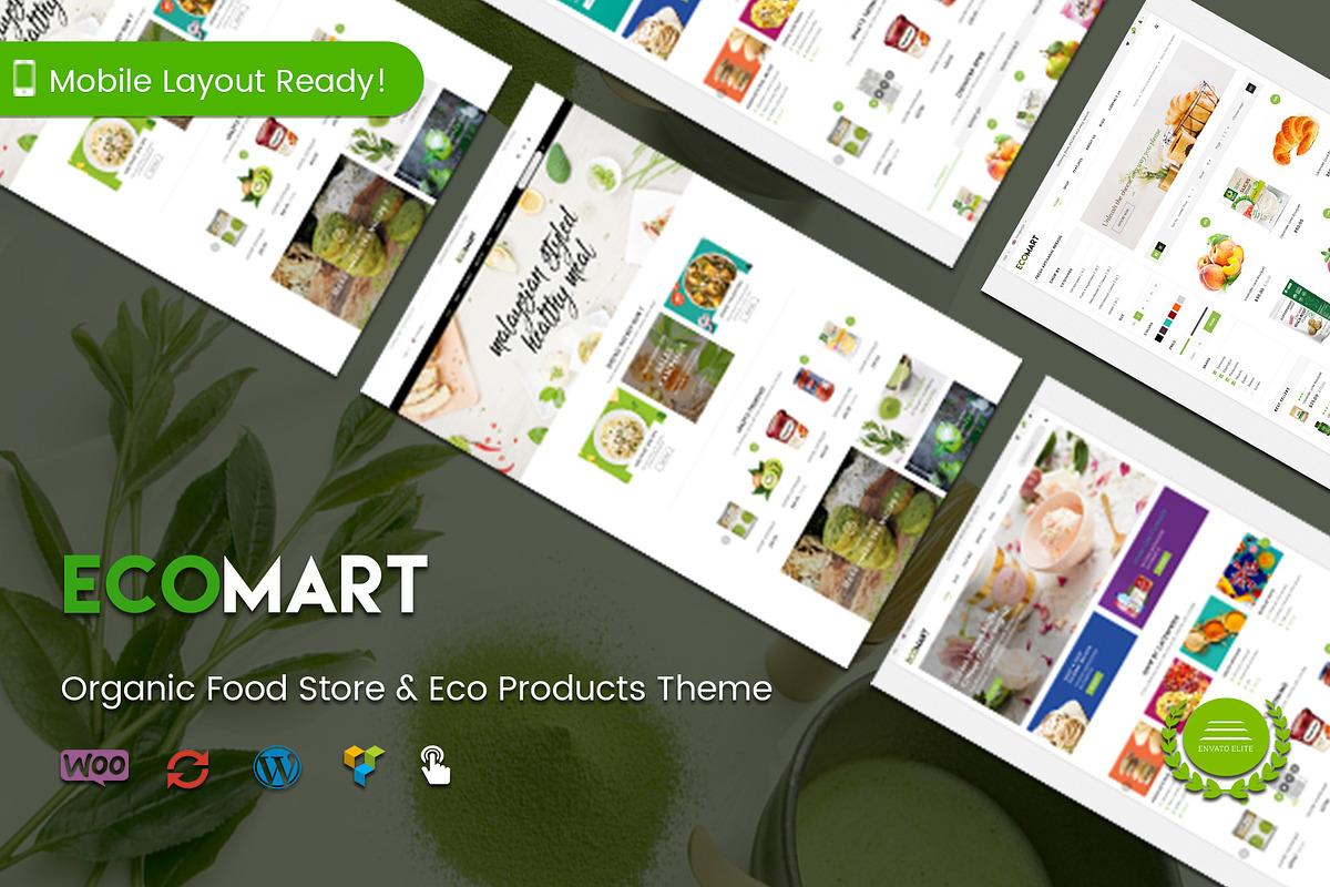 EcoMart - Organic Product Shop Theme, a WordPress Template by WPThemeGo