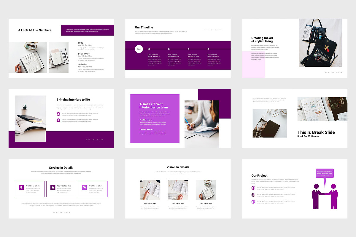 Sogio : Pitch Deck Google Slides, a Presentation Template by Punkl Camp (Photo 3 of 9)