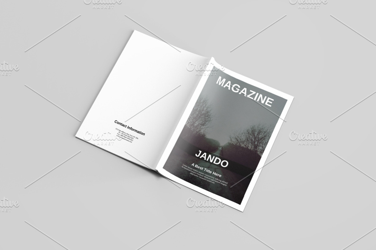 InDesign Multipurpose Magazine -V472, a Magazine Template by Template Shop (Photo 4 of 19)