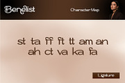 Benelist - Sans Serif Typeface Font, a Sans Serif Font by Rishsketch (Thumbnail 13 of 14)