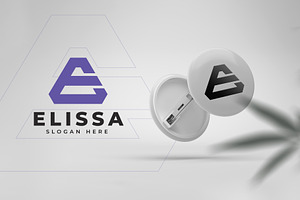 E Logo | E Letter Triangle Logo