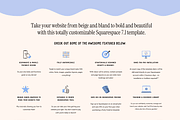 Squarespace Template for Designers, a Squarespace Template by Kurly Creative (Thumbnail 8 of 11)