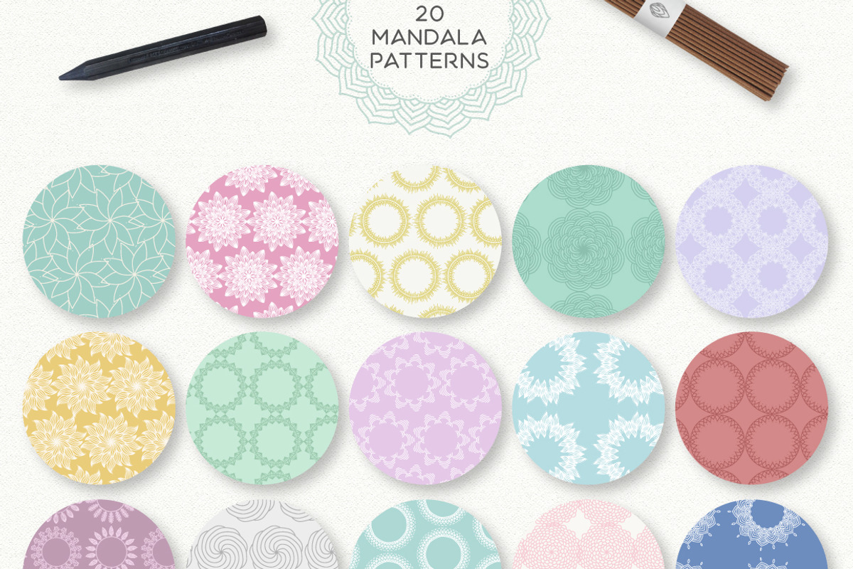 Mandala Collection [630 Elements], an Object Graphic by Julia Dreams (Photo 9 of 10)