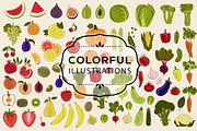 80% OFF Veggies And Fruits, a Food Illustration by Jean Balogh (Thumbnail 2 of 4)