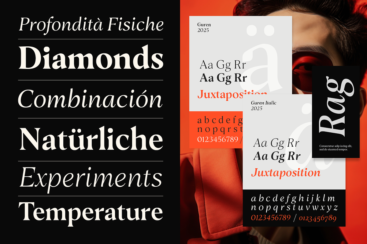 Guren - 16 Fonts, a Serif Font by Nasir Udin (Photo 7 of 21)
