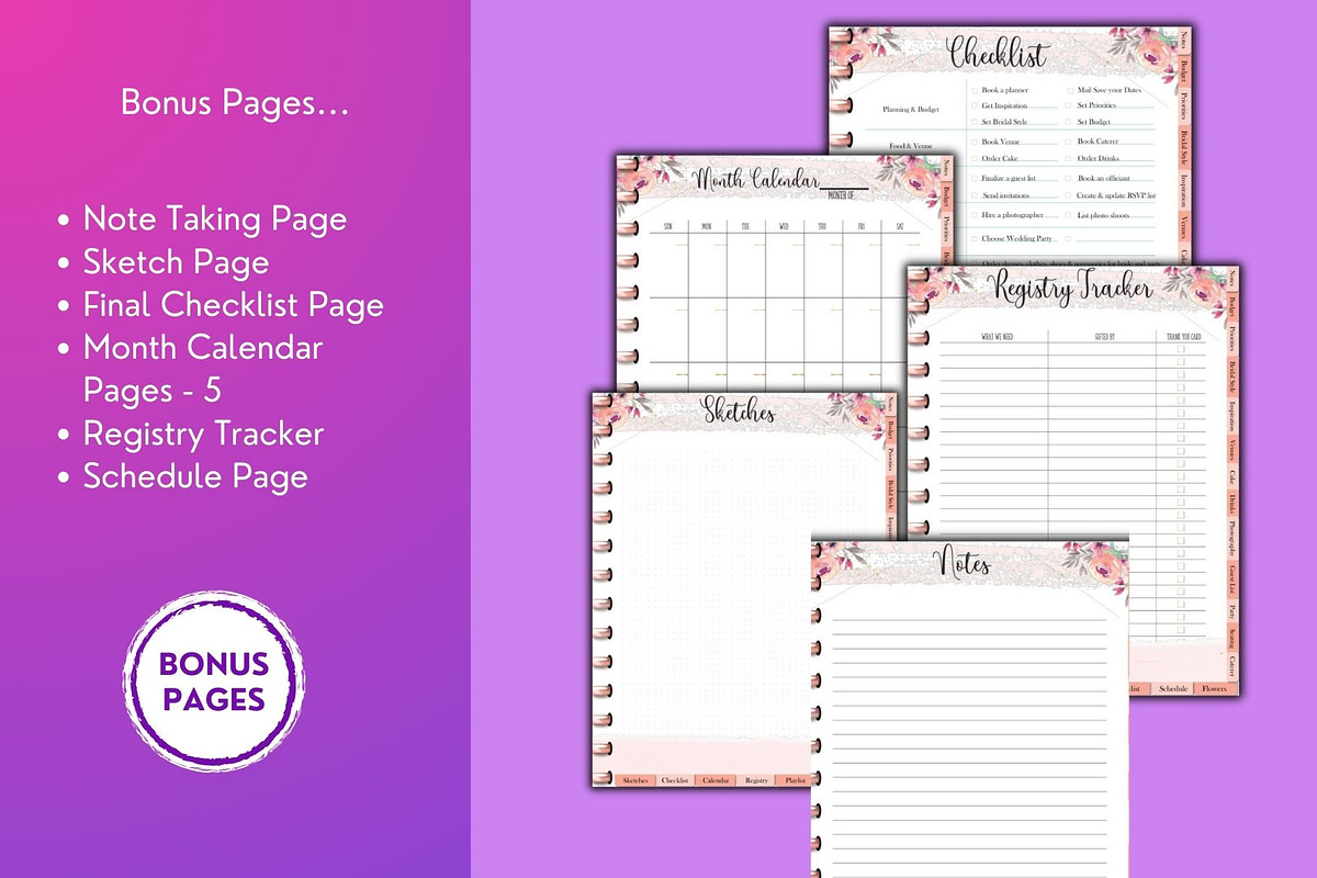 Wedding Planner Digital ipad, a Templates & Theme by Design Composer (Photo 5 of 10)
