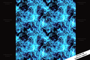 Luminous Blaze Digital Paper, a Pattern Graphic by Chromolume Studio (Thumbnail 7 of 28)