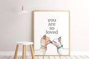 Llama Clipart Watercolor Llamas, an Animal Illustration by Maria B. Paints (Thumbnail 3 of 4)