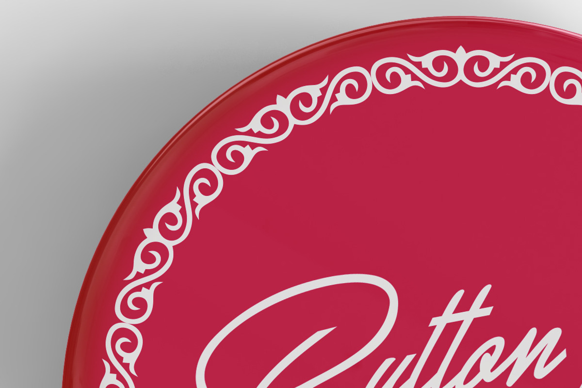 Glossy Button Pin Mockup, an Advertising Mockup by Green Art (Photo 4 of 5)