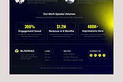 Marketing Agency Landing Page Design, a Landing Page Template by MightyDesign (Thumbnail 6 of 9)