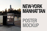 Poster Mockup in Manhattan, New York, an Advertising Mockup by Brandacle Mockups (Thumbnail 7 of 7)