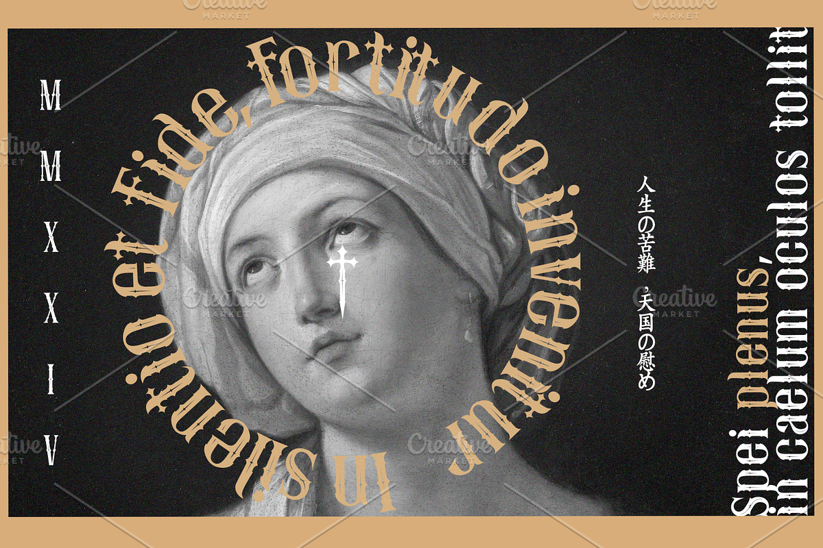 Fatum Brutum - Modern Blackletter, a Blackletter Font by Mofr 24 (Photo 3 of 8)