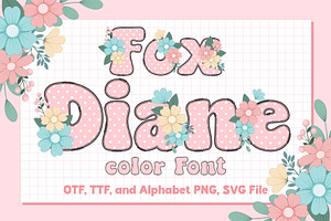 Fox Diane Color Font