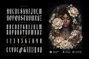 Black Letterfly Typeface, a Blackletter Font by alit design (Thumbnail 2 of 20)