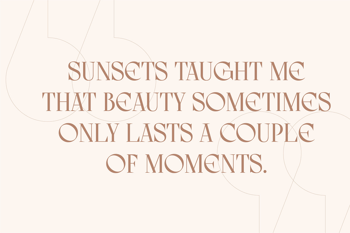 AO Mireille - Display Typeface, a Font by OwunStudio (Photo 8 of 15)