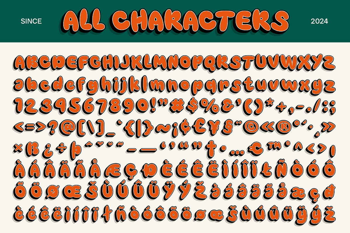 Beonty 3D, a Sans Serif Font by Craft Supply Co. (Photo 7 of 7)