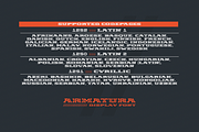 Armatura, a Serif Font by True Story Letterworks (Thumbnail 10 of 10)