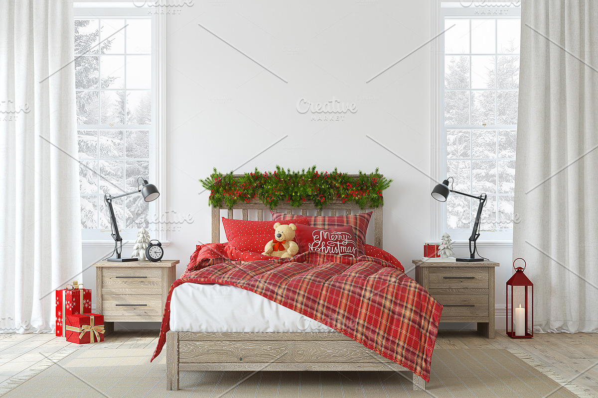 MAGIC CHRISTMAS Frame Mockups, a Print Template by MyHomeMockups (Photo 9 of 12)