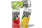 Sleek Soda Can Mockup, a Packaging Mockup by Permadi Creative (Thumbnail 5 of 5)