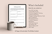 Cognitive Distortion Canva Templates, a Templates & Theme by Miri Campbell (Thumbnail 2 of 10)