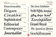 Actualis - Serif Font Family, a Serif Font by Artistic & Unique (Thumbnail 3 of 15)