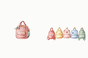 Whimsical Back to School clipart, an Education Illustration by Milano Creative (Thumbnail 4 of 5)
