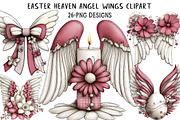 Easter Heaven Angel Wings Clipart, an Illustration by Daily.Designs (Thumbnail 1 of 6)