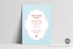 Get-together Invite Canva Temp - 33, a Marketing Template by BloomToLife By Dona