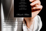 B&W Wedding Stationery Mockup Bundle, an Advertising Mockup by Serenefeeling (Thumbnail 5 of 14)