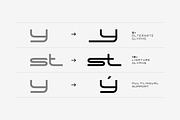 Sagist - Futuristic Geometric Sans, a Sans Serif Font by Imoodev (Thumbnail 4 of 5)
