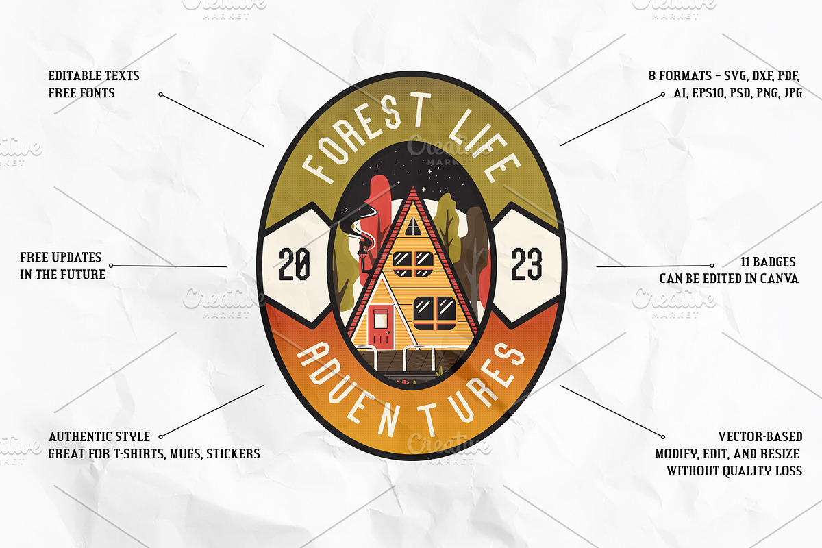 The Great Outdoors Collection, a Branding & Logo Template by JeksonGraphics (Photo 3 of 5)