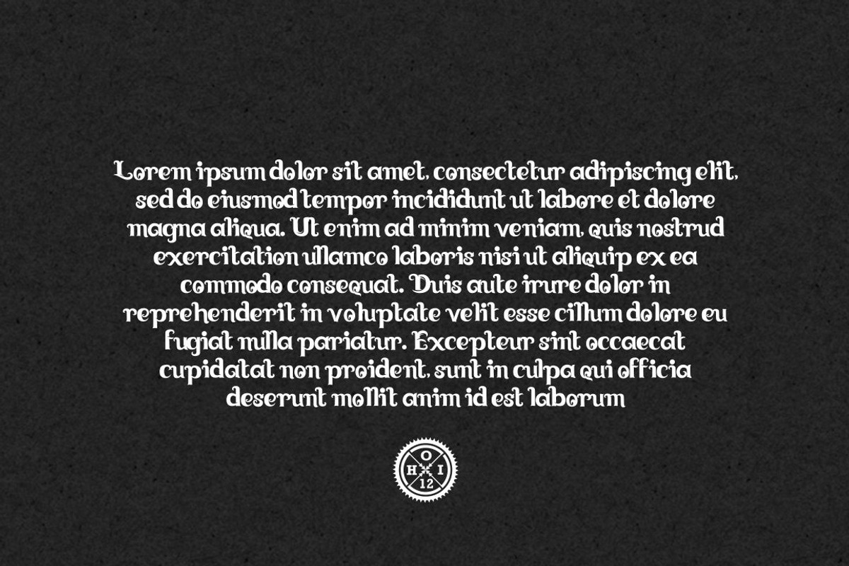Kodia Font preview 6