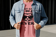Best Cat Dad Ever Shirt Design, a Graphic by Vector Portal (Thumbnail 4 of 5)