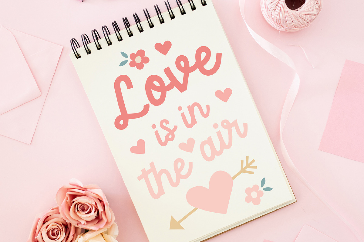 Happy Valentine's day heart bundle, a Pattern Graphic by RevolutionizZed (Photo 4 of 13)