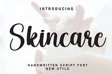 Skincare | Script Font
