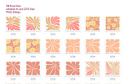 Peach Fuzz, abstract floral Patterns, a Pattern Graphic by ArtPavo (Thumbnail 6 of 8)