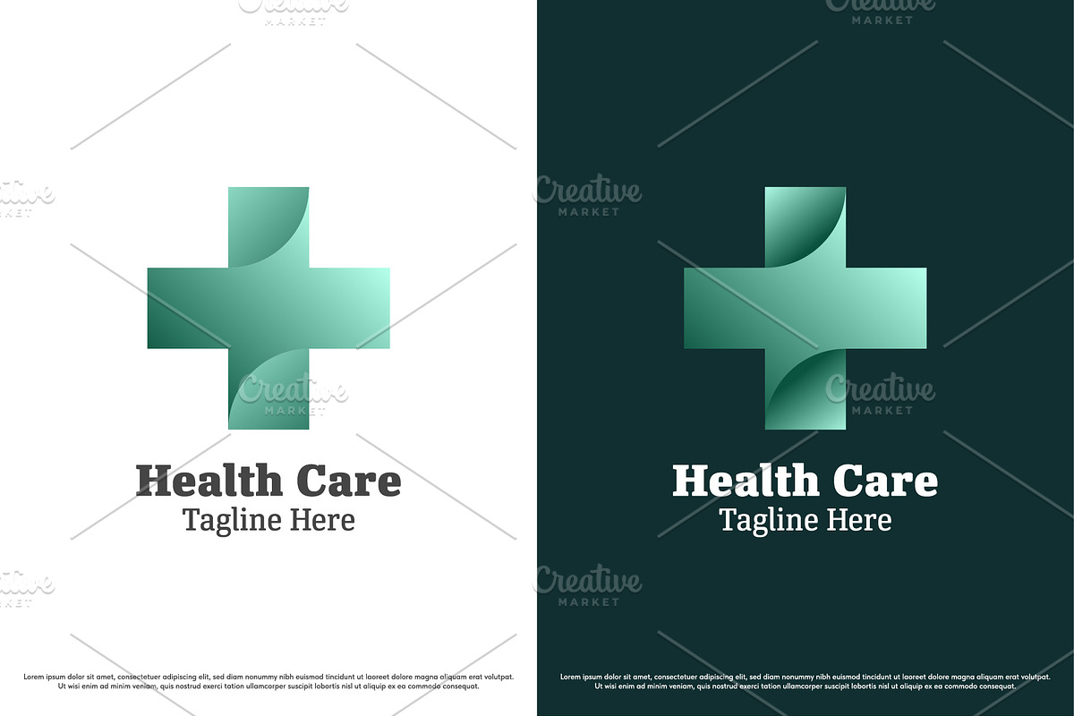 Health care clinic logo template, a Branding & Logo Template by Morvana Crew (Photo 1 of 2)