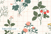 Cottage Garden. Floral & bows, a Pattern Graphic by PaperJamLab (Thumbnail 7 of 13)