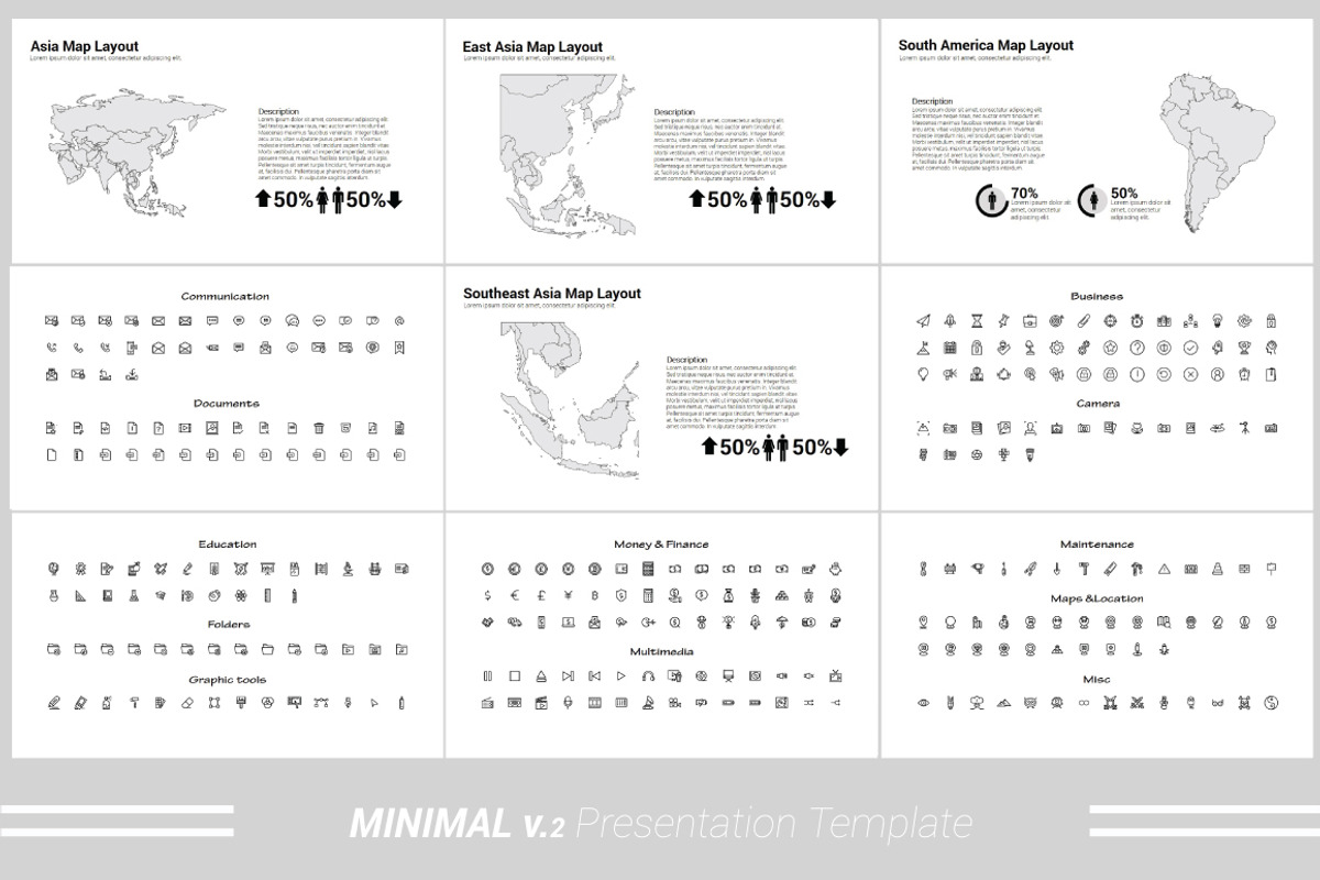 Minimal v.2 Powerpoint Template, a Presentation Template by Presentation Official (Photo 10 of 11)