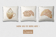Coffee & Dessert Watercolor Pack, a Food Illustration by creationsbyapuruh (Thumbnail 8 of 8)