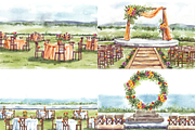 BUNDLE | Watercolor Backgrounds, a Texture Illustration by ArtbyHien (Thumbnail 10 of 15)