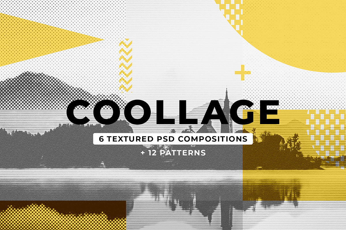 COOLLAGE Collage PSD Compositions, a Templates & Theme by velvetmade.designs (Photo 1 of 12)