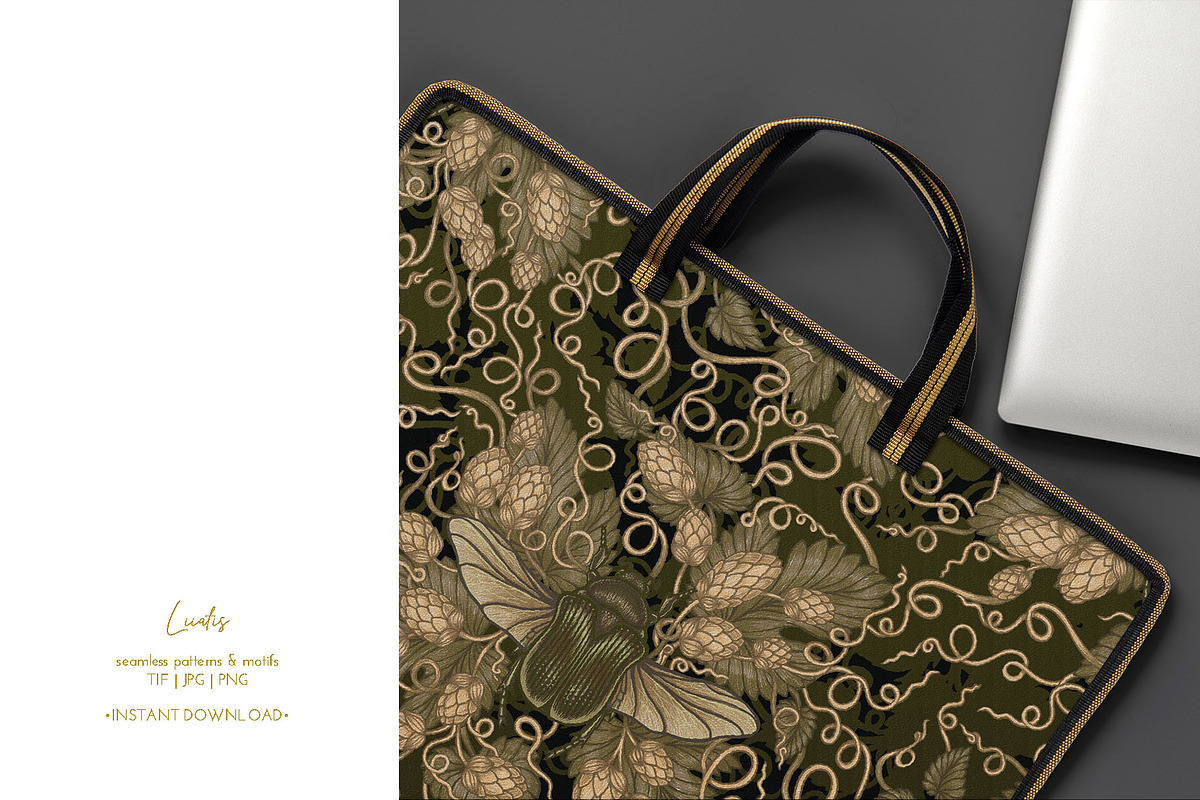 RICH HARVEST — Botanical Patterns, a Decorative Illustration by Liiafis (Photo 15 of 17)